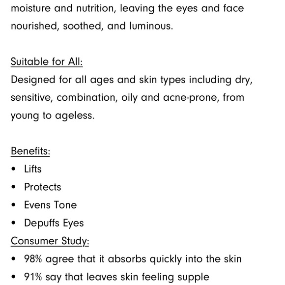 Furtuna Skin Porte Per La Vitalita Face & Eye Serum 🪞 NEW Full Size - Picture 5 of 5